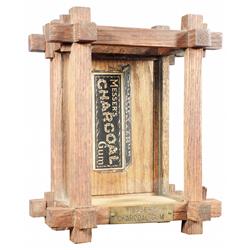 Messer's Charcoal Gum Store Display Case