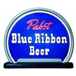 Pabst Blue Ribbon Beer Light Up Back Bar Sign