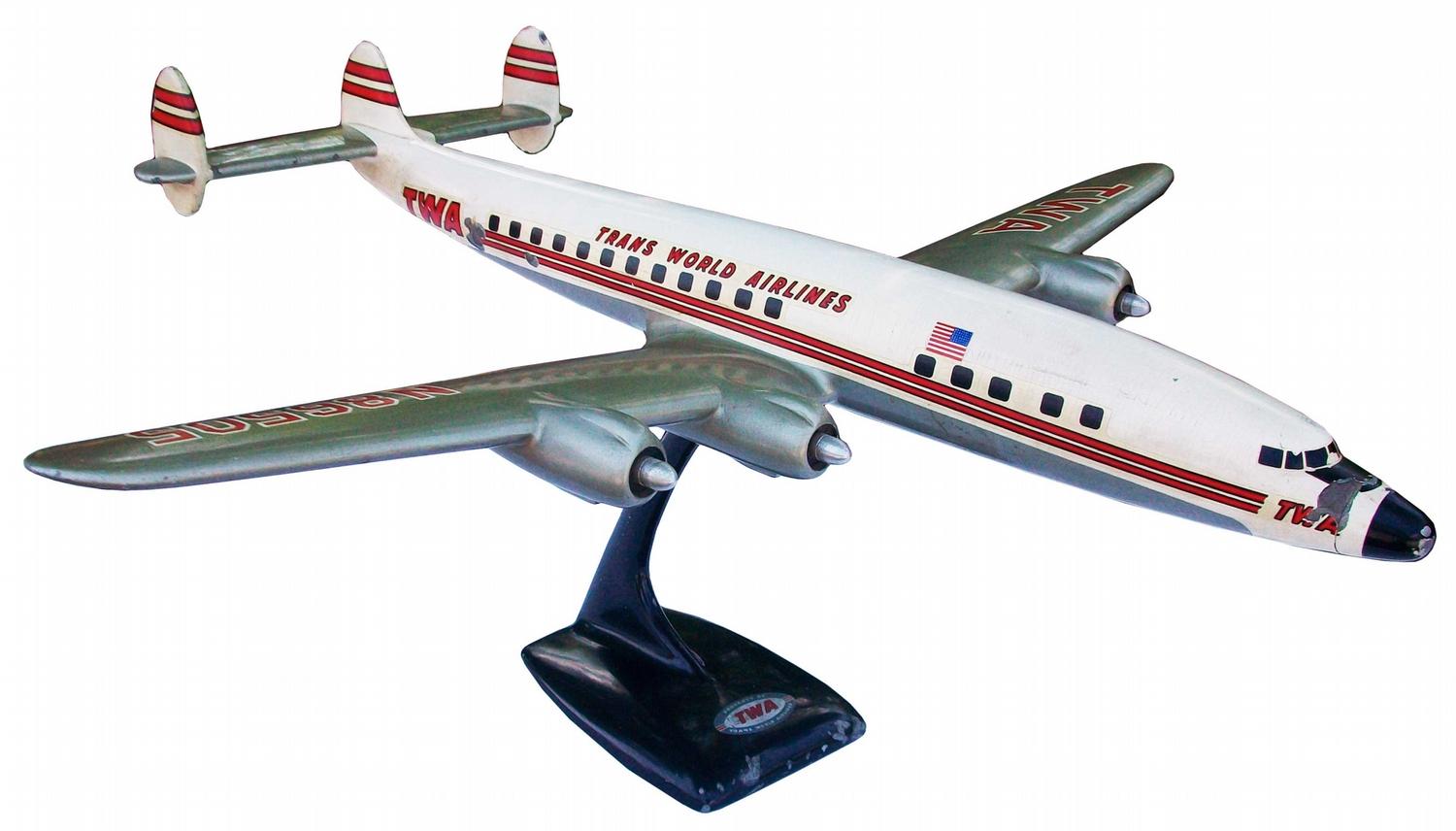 Travel Agency TWA Model Airplane