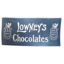 Lowney's Chocolates Canvas Banner