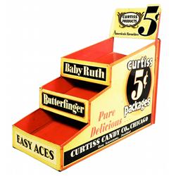 Curtiss Baby Ruth Tin Store Display