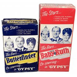 Lot of Two Candy Bar Boxes