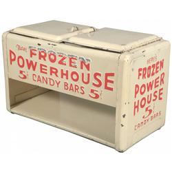 Frozen Powerhouse Candy Bars Store Display Cooler