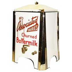 Assc. Dairies Porcelain Butter Milk Dispenser