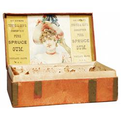 Curtis & Sons Pure Spruce Gum Box