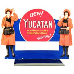 Yucatan Chewing Gum Die Cut Tin Store Display