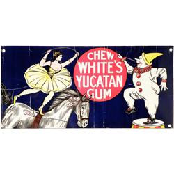 White's Yucatan Gum Paper Sign