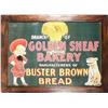 Image 1 : Buster Brown Bread Embossed Tin Sign