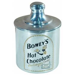 Bowey's Hot Chocolate Aluminum Canister