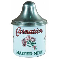 Carnation Malted Milk Canister