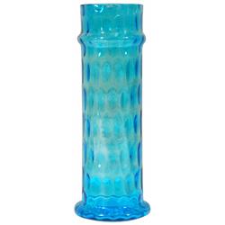 Blue Thumbprint pattern Straw Holder