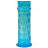Image 1 : Blue Thumbprint pattern Straw Holder