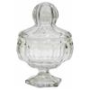Image 1 : Heisy fluted Pattern Glass Candy Jar