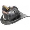 Image 1 : Black Leather Parade Firemen's Helmet