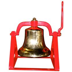 Large Brass Fire Engine Bell