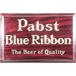 Pabst Blue Ribbon Beer Tin Sign