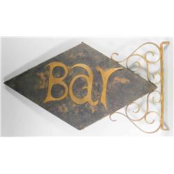 Jerome Arizona Outdoor Bar Sign