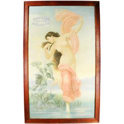 Very Rare Dr. Harter's Wild Cherry Bitters Sign