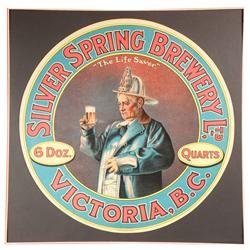 Silver Spring Brewery Ltd. Cardboard Barrel Top