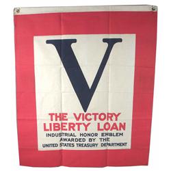The Victory Liberty Loan Canvas Banner