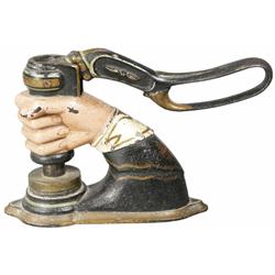 Cast Iron Hand Stamp