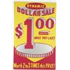 Image 1 : Dynamic Dollar Sale Cardboard Sign