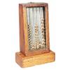 Image 1 : Oak Collar Button Store Display Case