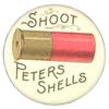Image 1 : Shoot Peter's Shells Celluloid Pin Back