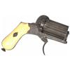 Image 1 : French Pinfire Pepperbox. 28 cal.
