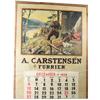 Image 1 : 1936 Calendar for A. Carstensen Furrier