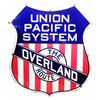 Image 1 : Union Pacific System Porcelain Shield Sign