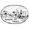 Image 1 : Santa Fe Trail Porcelain Sign