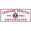 Image 1 : Genuine Scotch Anthracite Porcelain Sign