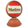Image 1 : Mobilgas and Metro Gas Pump Globe