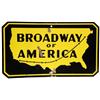 Image 1 : Broadway of America Porcelain Sign