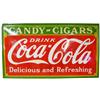 Image 1 : 1934 Coca Cola Candy-Cigar Porcelain Sign