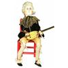 Image 1 : Woman on Chair Doll. Composition head
