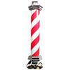 Image 1 : Early Milk Glass Light Up Barber Pole