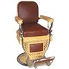 Image 1 : A. Koch Barber Chair. Mustard Color Porcelain