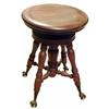 Image 1 : Mahogany Piano Stool