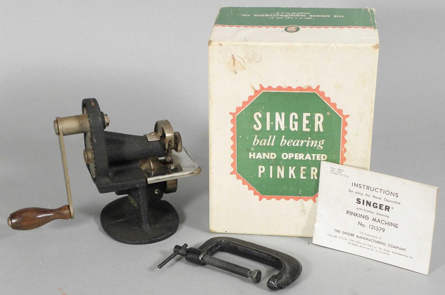 Singer Ball Singer Ball Bearing Hand Operated Pinker