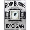 Robert Burns Cigars Tin Corner Sign
