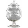 Image 1 : Swift's Toilet Soap Embossed Glass Store Jar 