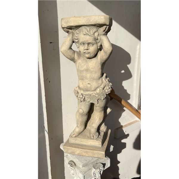 Garden Cherub Putty Figurine