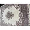 Image 2 : Area Rug Cream Mauve & Green