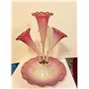 Image 1 : Victorian Cranberry Opalescent Epergne