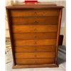 Image 1 : Walnut Collectors Cabinet