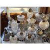 Image 10 : Collection of Oil Lamps and Parts