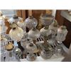 Image 11 : Collection of Oil Lamps and Parts