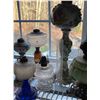 Image 4 : Collection of Oil Lamps and Parts